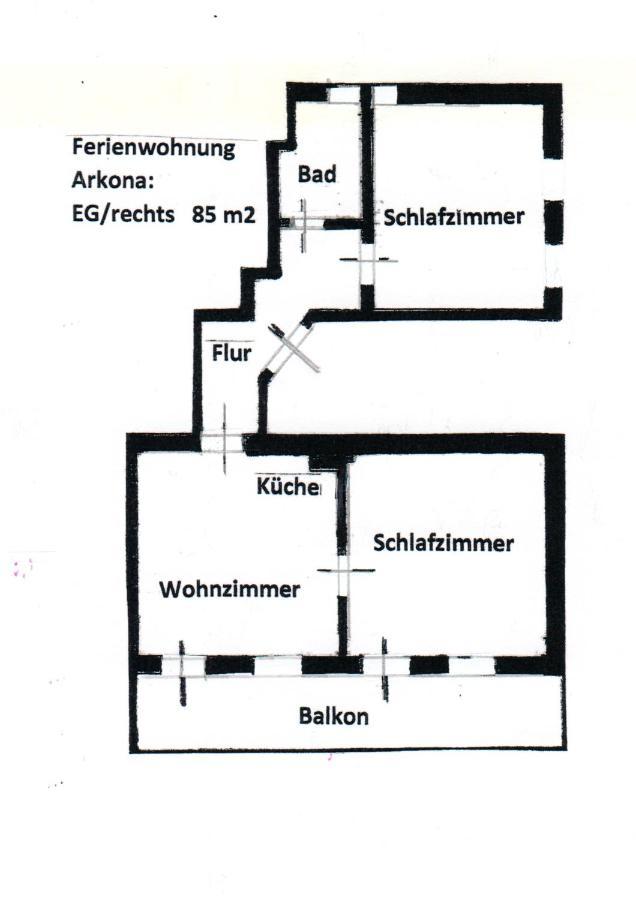Villa Asta Binz Exteriör bild